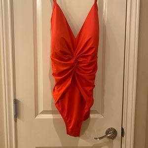 SALE!! Gorgeous Red One-Piece Women’s Swimsuit! 2X